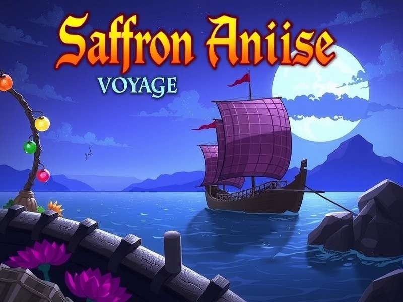 Explore the vibrant landscapes of Saffron Anise Voyage Saffron Anise Voyage Gameplay Screenshot